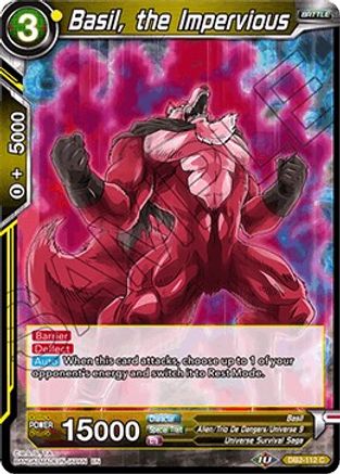 Image of Basil, the Impervious (DB2-112) - Draft Box 05  Divine Multiverse