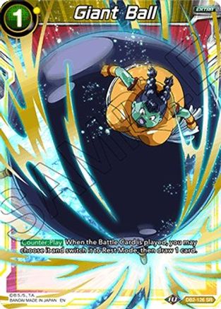Image of Giant Ball (DB2-126) - Draft Box 05  Divine Multiverse