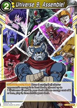Image of Universe 9, Assemble! (DB2-127) - Draft Box 05  Divine Multiverse