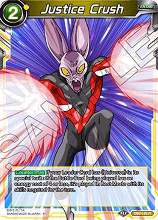 Image of Justice Crush (DB2-128) - Draft Box 05  Divine Multiverse