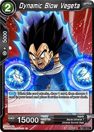 Image of Dynamic Blow Vegeta (DB2-135) - Draft Box 05  Divine Multiverse