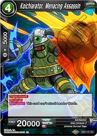 Image of Koichiarator, Menacing Assassin (DB2-141) - Draft Box 05  Divine Multiverse