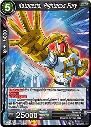 Image of Katopesla, Righteous Fury (DB2-147) - Draft Box 05  Divine Multiverse