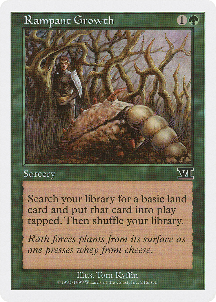 Image of Rampant Growth (6ED-246) - Classic Sixth Edition