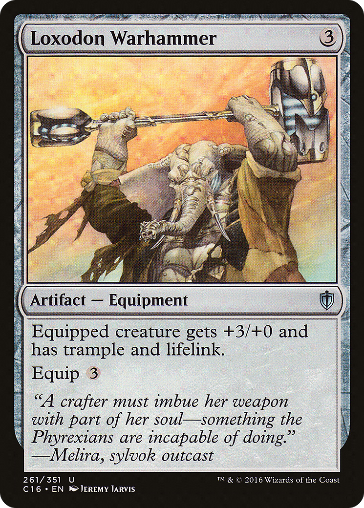 Image of Loxodon Warhammer (C16-261) - Commander 2016