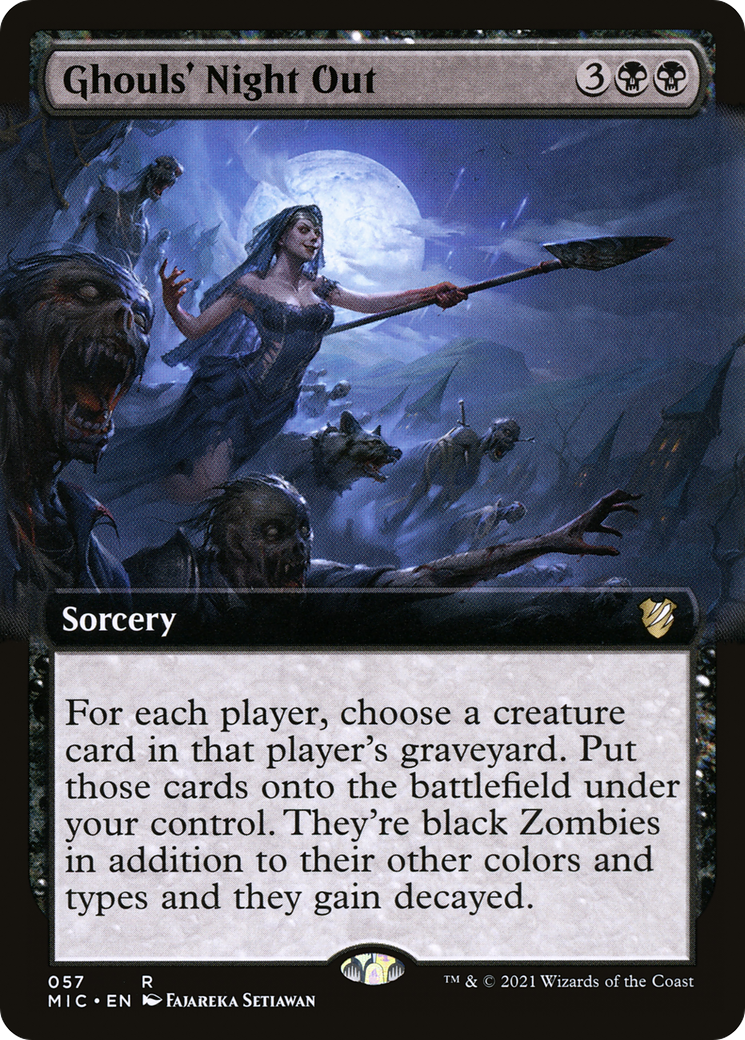 Image of Ghouls' Night Out (Extended Art) (MIC-057) - Midnight Hunt Commander: (Extended Art)