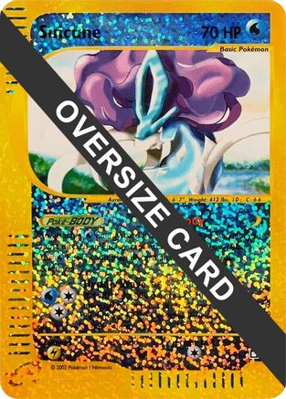 Image of Suicune 007/12  - Reverse Holofoil Jumbo Cards - Promo