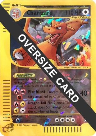 Image of Charizard 009/12  - Reverse Holofoil Jumbo Cards - Promo
