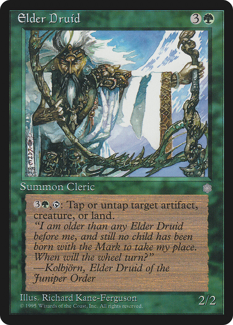 Image of Elder Druid (ICE-) - Ice Age