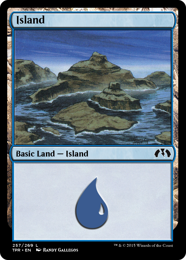 Image of Island (TPR-257) - Tempest Remastered Foil