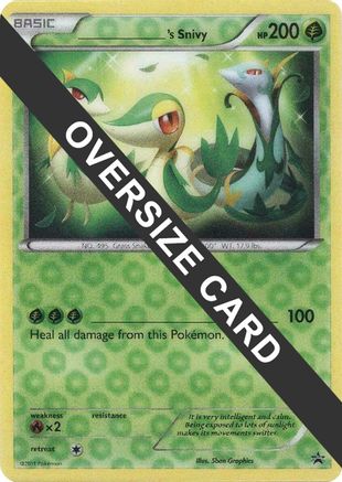 Image of ______'s Snivy 00N  - Reverse Holofoil Jumbo Cards - Promo