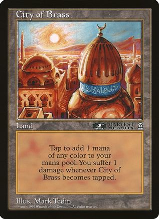 Image of City of Brass (4th Place) (Arena League) (OVER-) - Oversize Cards