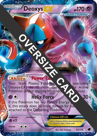 Image of Deoxys EX 053/116  - Holofoil Jumbo Cards - Promo