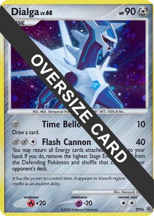 Image of Dialga DP26  - Holofoil Jumbo Cards - Promo