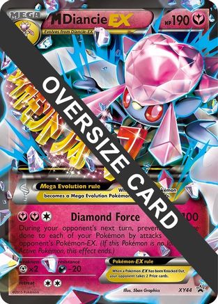 Image of M Diancie EX XY44  - Holofoil Jumbo Cards - Promo