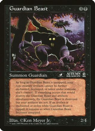 Image of Guardian Beast (4th Place) (Arena League) (OVER-) - Oversize Cards