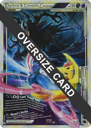 Image of Darkrai & Cresselia Legend 099/102  - Holofoil Jumbo Cards - Promo