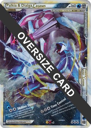 Image of Palkia & Dialga Legends 101/102  - Holofoil Jumbo Cards - Promo