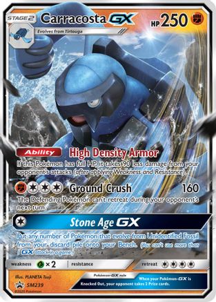 Image of Carracosta GX SM239  - Holofoil SM Promos - Promo