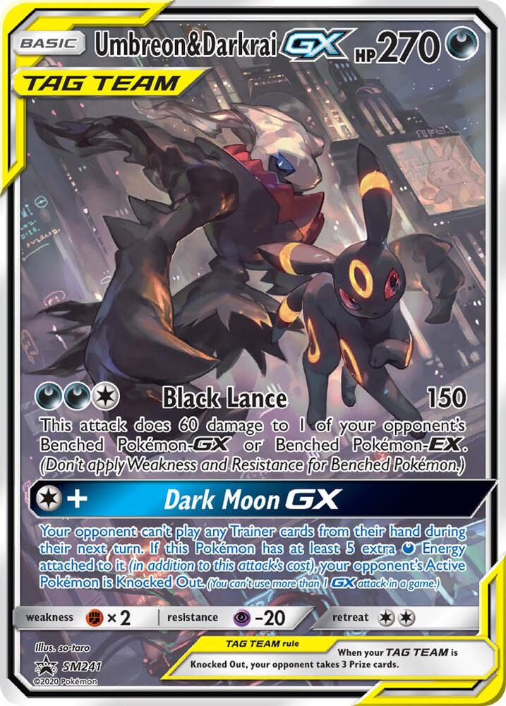 * Umbreon & Darkrai GX - SM241 - SM Promos (SMP)