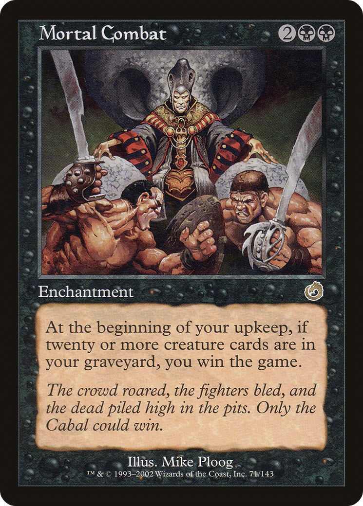 Image of Mortal Combat (TOR-071) - Torment Foil