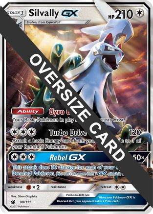 Image of Silvally GX 090/111  - Holofoil Jumbo Cards - Promo