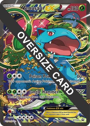 Image of Venusaur EX XY123  - Holofoil Jumbo Cards - Promo