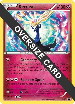 Image of Xerneas XY05  - Holofoil Jumbo Cards - Promo