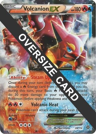Image of Volcanion 026/114  - Holofoil Jumbo Cards - Promo