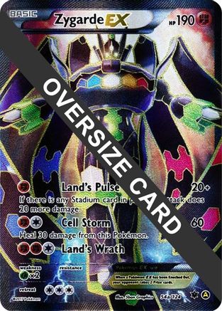 Image of Zygarde EX 054/124  - Holofoil Jumbo Cards - Promo