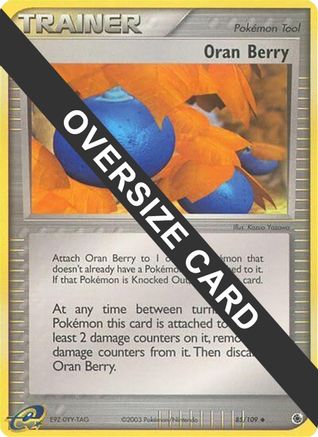 Image of Oran Berry 085/109  Jumbo Cards - Promo