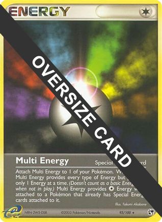 Image of Multi Energy 093/100  - Holofoil Jumbo Cards - Promo