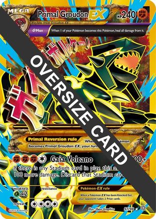Image of Primal Groudon EX 097/98  - Holofoil Jumbo Cards - Promo