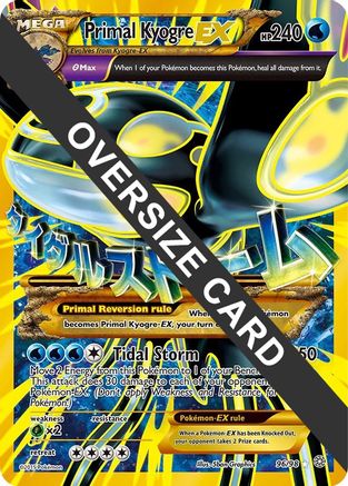 Image of Primal Kyogre EX 096/98  - Holofoil Jumbo Cards - Promo