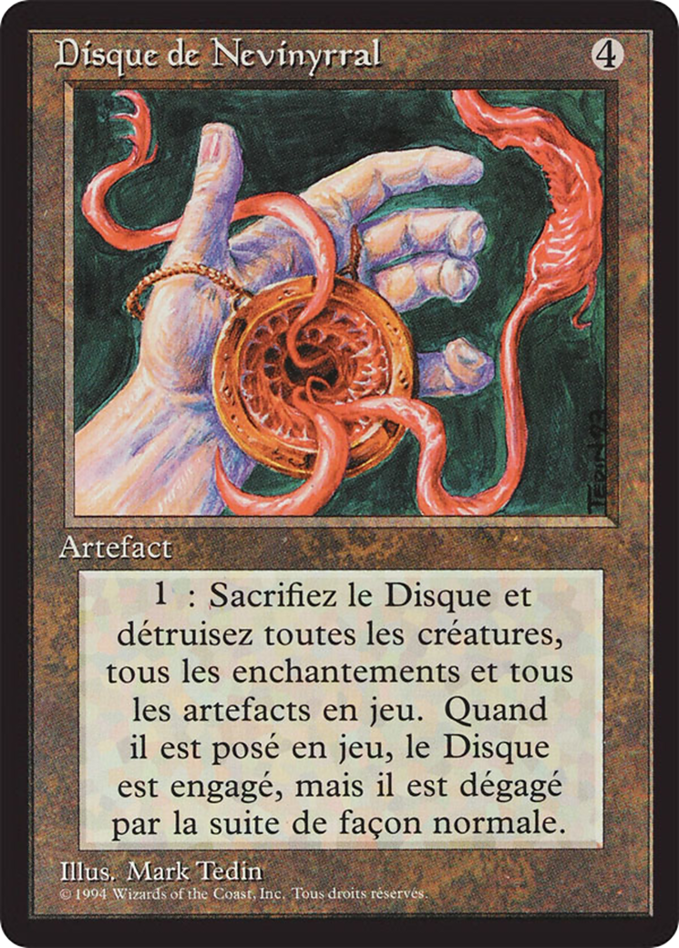 Image of Nevinyrral's Disk (FBB-) - Foreign Black Border