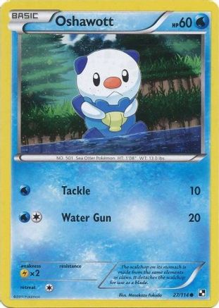 Image of Oshawott 027/114  - Holofoil Alternate Art Promos - Promo