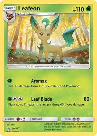 Image of Leafeon SM237  SM Promos - Promo