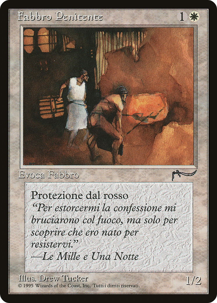 Image of Repentant Blacksmith (Italian) - 