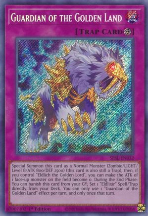 Image of Guardian of the Golden Land (SESL-EN032) - Secret Slayers 1st Edition