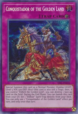 Image of Conquistador of the Golden Land (SESL-EN034) - Secret Slayers 1st Edition