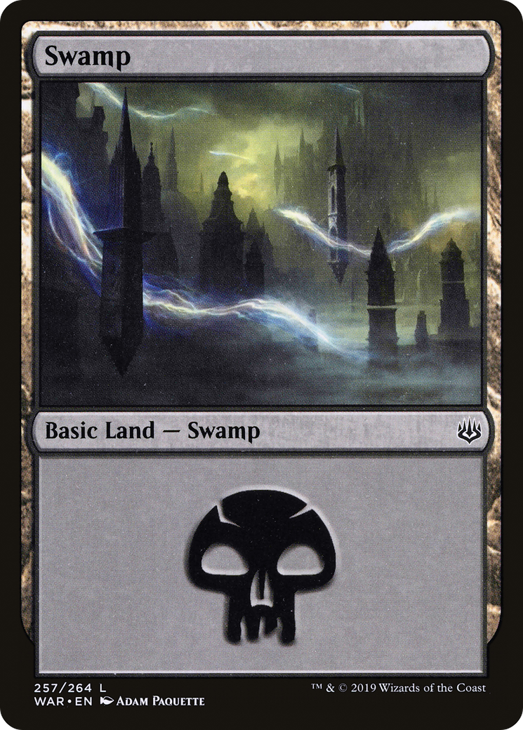 Image of Swamp (257) (WAR-257) - War of the Spark