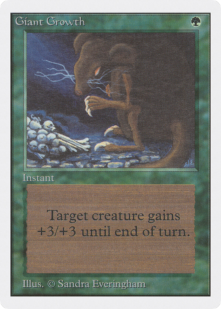 Image of Giant Growth (2ED-) - Unlimited Edition