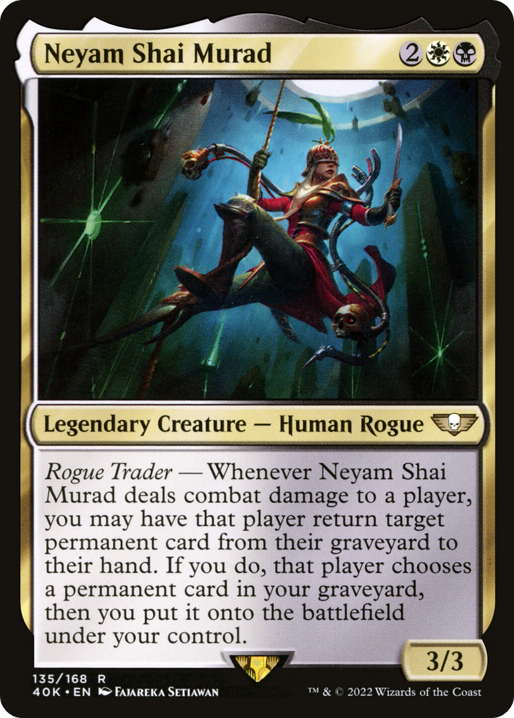 Image of Neyam Shai Murad (40K-135) - Warhammer 40,000 Commander
