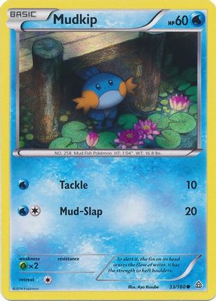 Image of Mudkip 033/160  - Holofoil Miscellaneous Cards & Products - Promo