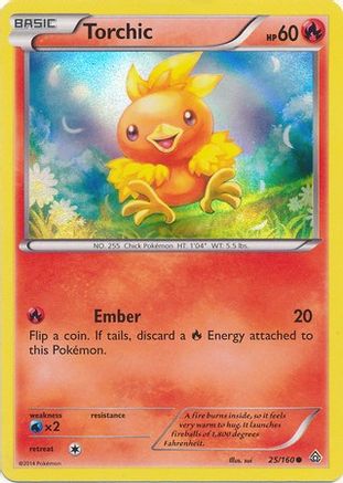 Image of Torchic 025/160  - Holofoil Miscellaneous Cards & Products - Promo