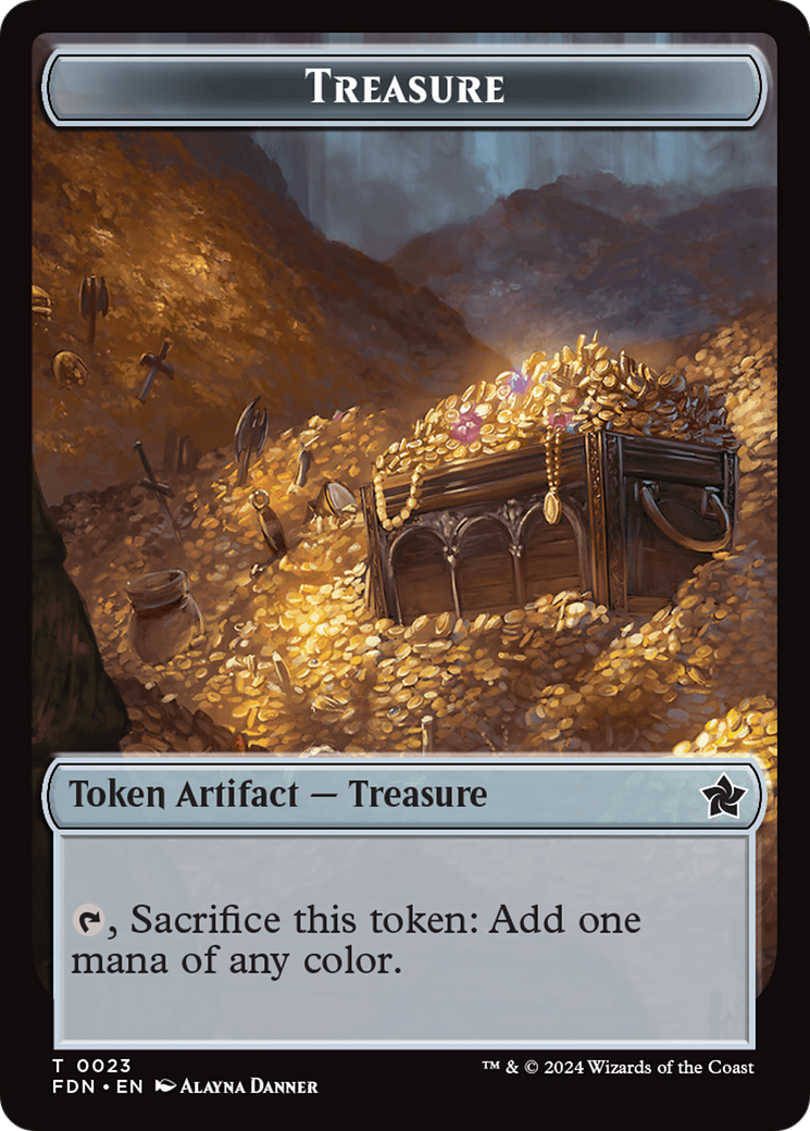 Image of Treasure (TFDN-023) - Foundations Tokens