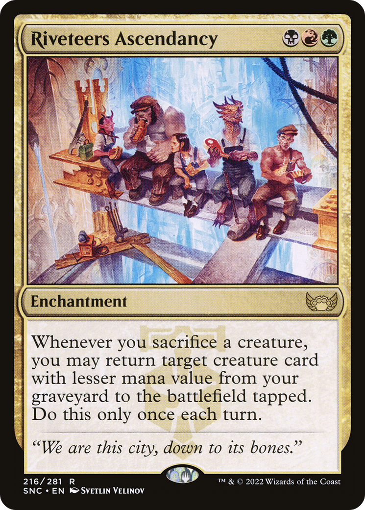 Image of Riveteers Ascendancy (SNC-216) - Streets of New Capenna