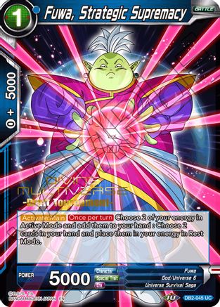 Image of Fuwa, Strategic Supremacy (Divine Multiverse Draft Tournament) (DB2-045) - Tournament Promotion Cards