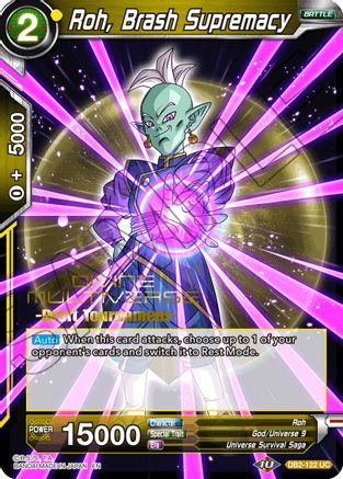 Image of Roh, Brash Supremacy (Divine Multiverse Draft Tournament) (DB2-122) - Tournament Promotion Cards
