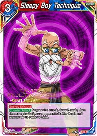 Image of Sleepy Boy Technique (Divine Multiverse Draft Tournament) (DB2-165) - Tournament Promotion Cards
